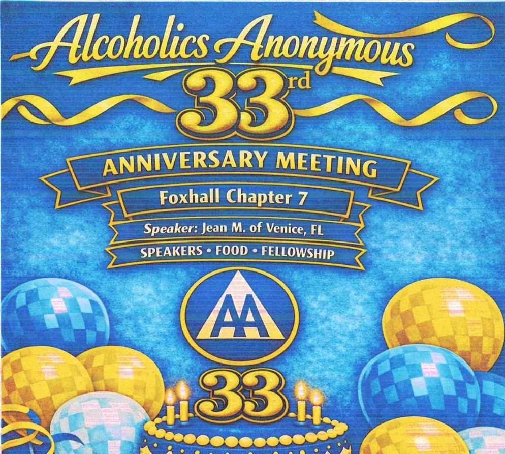 04/23/2026: 33rd Anniversary Meeting – Foxhall Chapter&nbsp;7